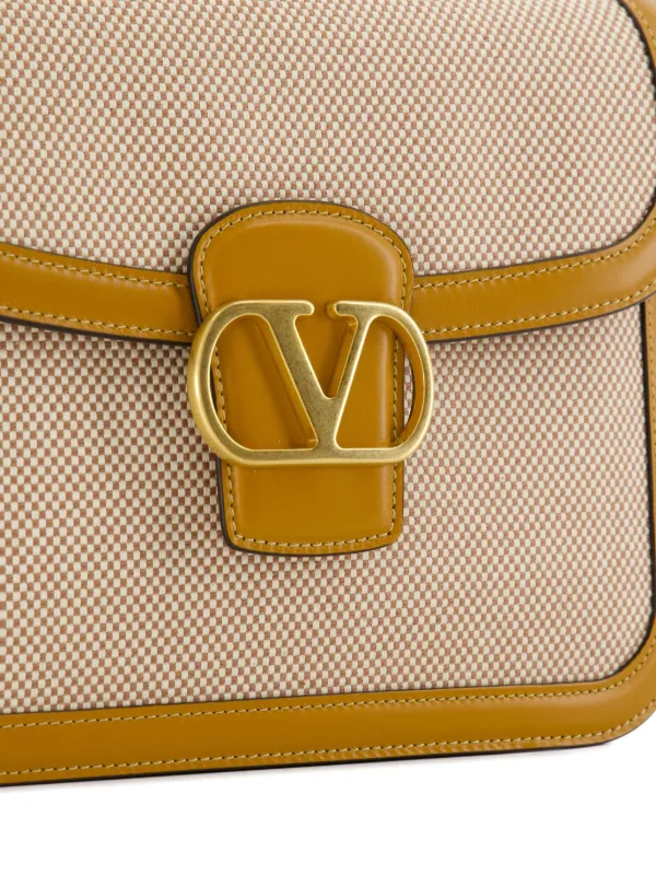 Valentino Garavani 9TO5 V ロゴ ショルダーバッグ 関税込 ヴァレンティノ ガラヴァーニ 9to5 スムースカーフスキン