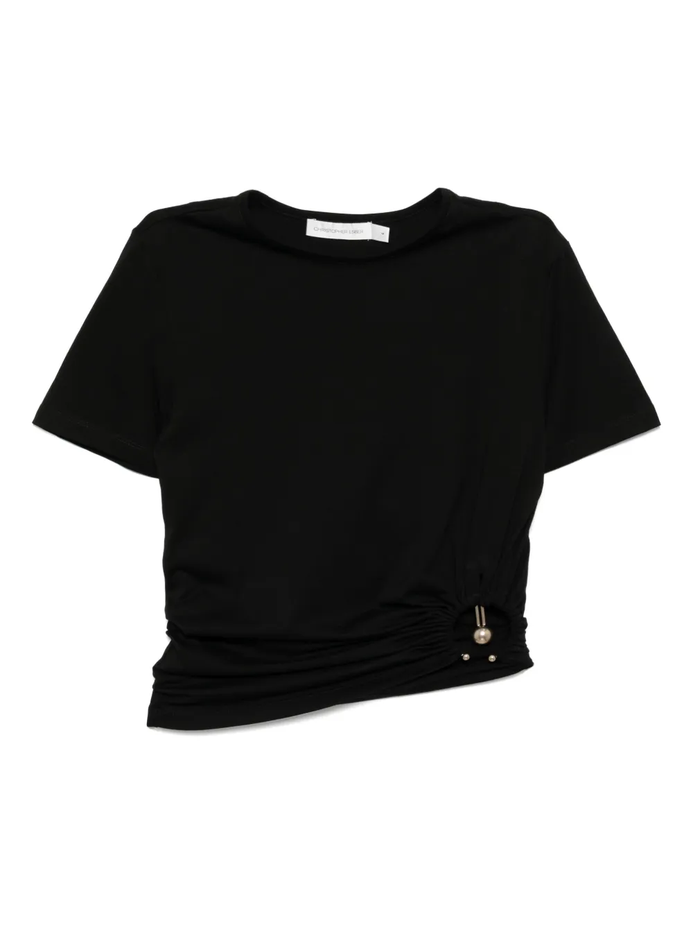 Christopher Esber playera Orbit | negro | Image 1