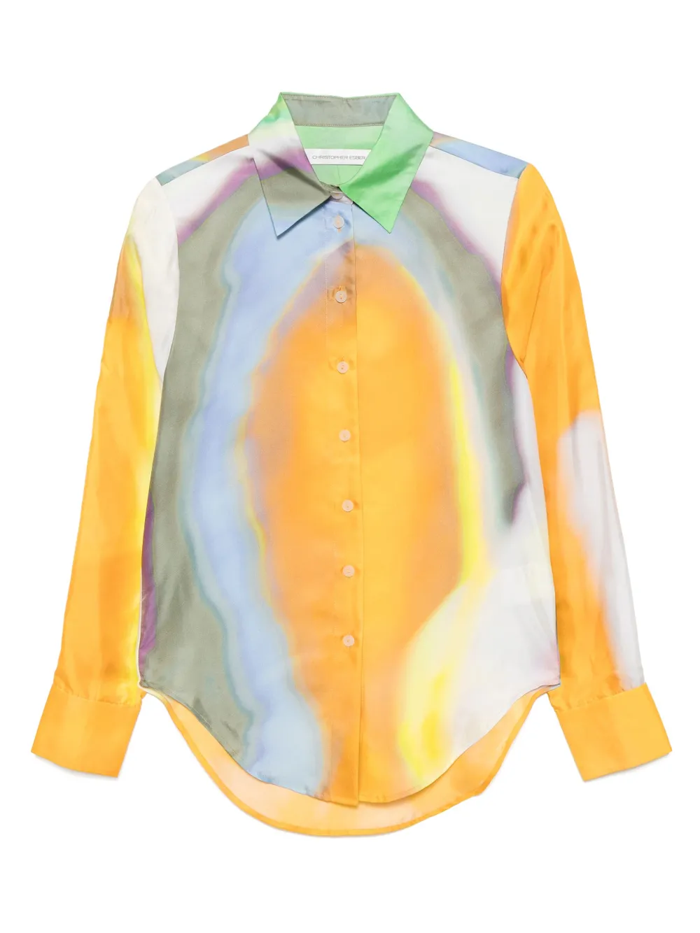 Christopher Esber camisa Aura | naranja | Image 1