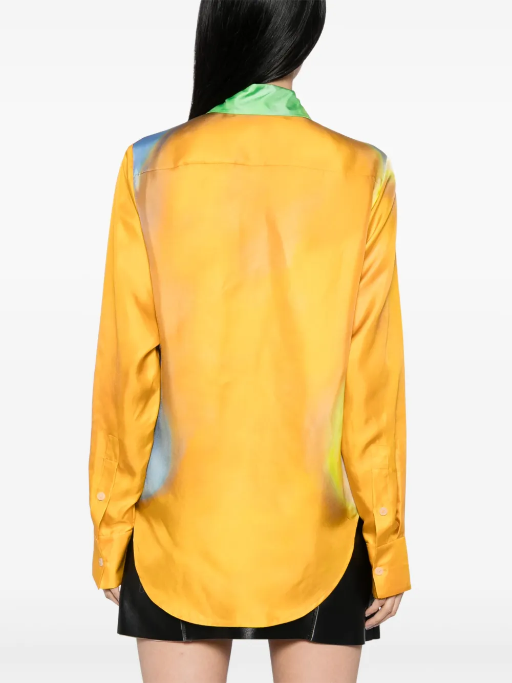Christopher Esber Aura blouse Oranje
