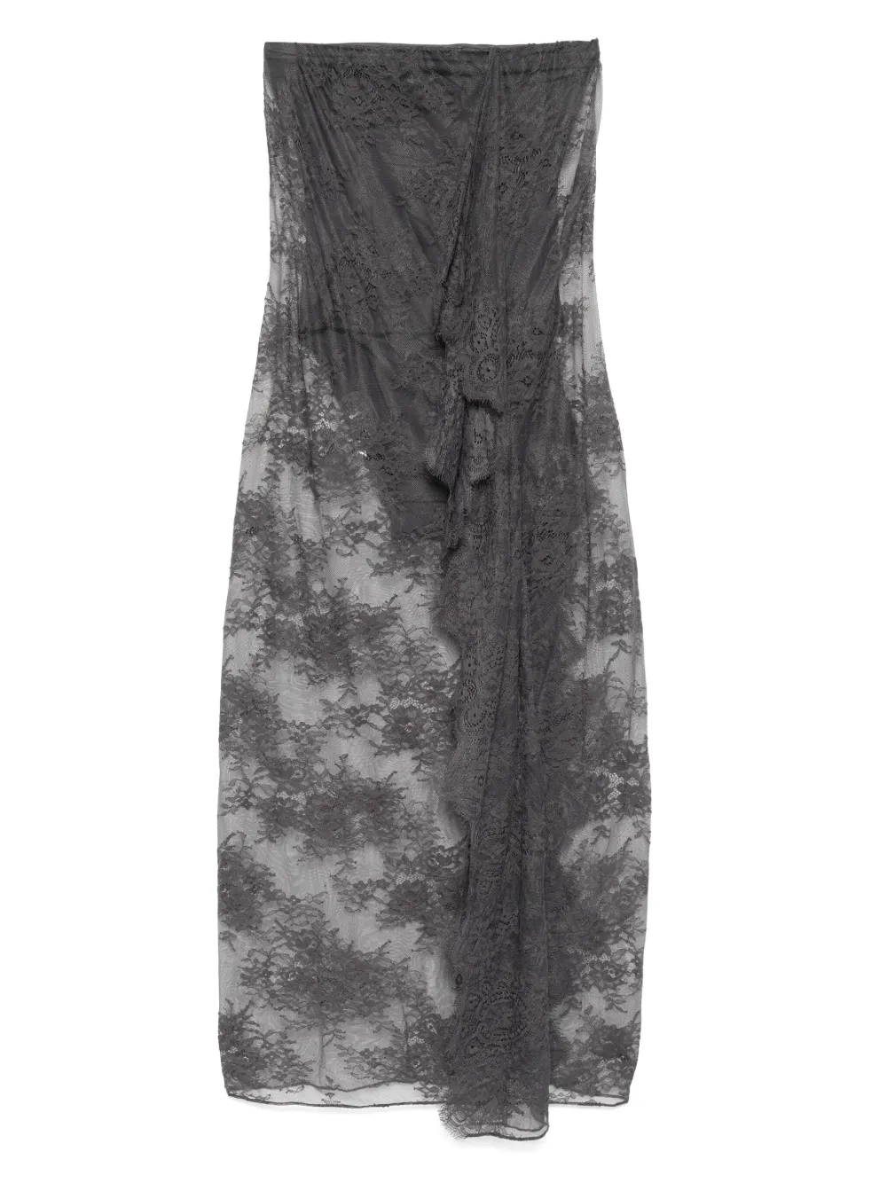 Christopher Esber floating lace dress | Grey | Image 1