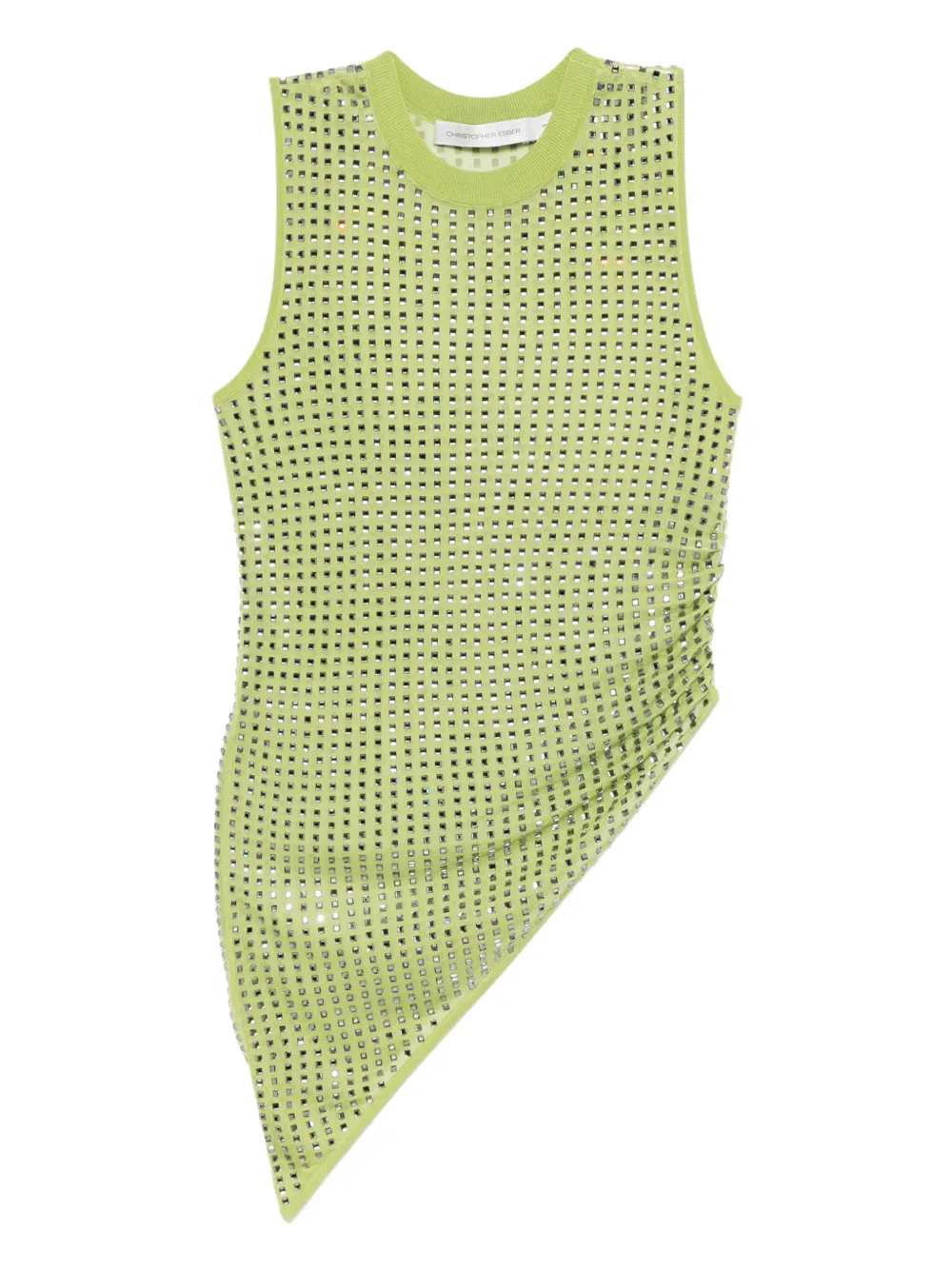 Christopher Esber camiseta Cirrus | verde | Image 1