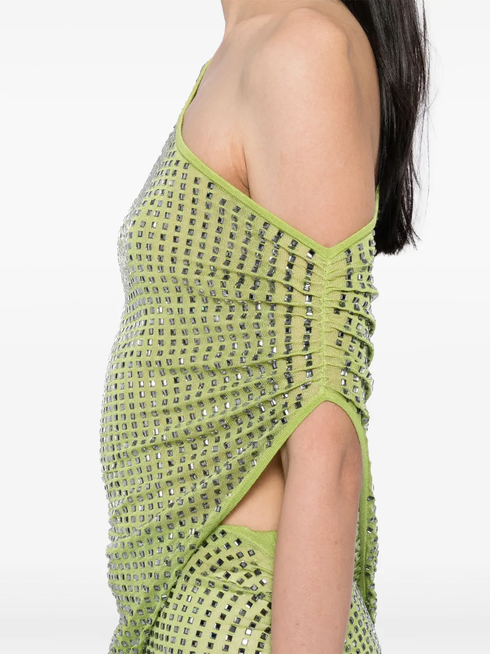 Christopher Esber Cirrus jurk Groen