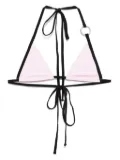 Christopher Esber Lacuna bikini top - Pink