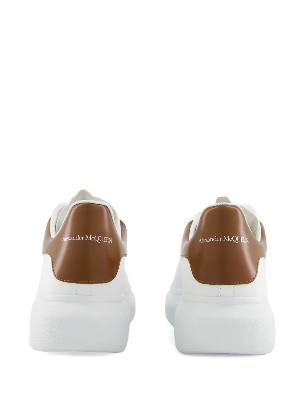 Alexander McQueen leather sneakers White