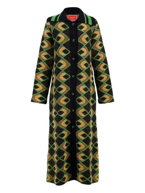Manteau à motif géométrique - La DoubleJ - Modalova