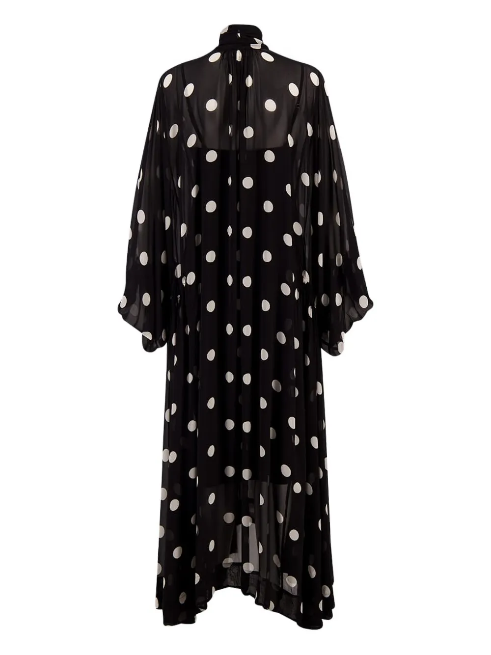 ZIMMERMANN Crush jurk met stippen Zwart