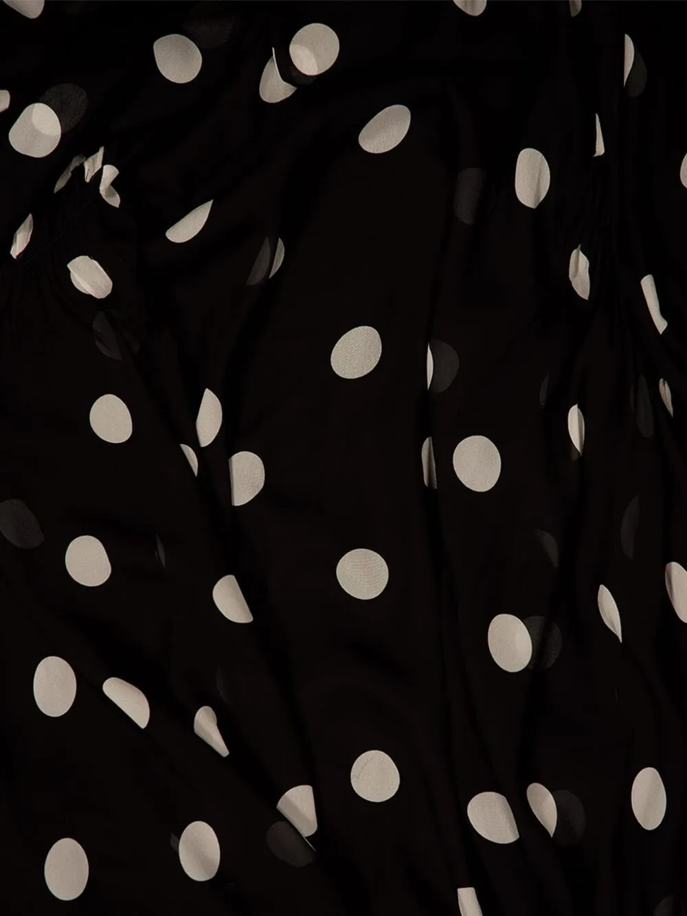 ZIMMERMANN Crush jurk met stippen Zwart