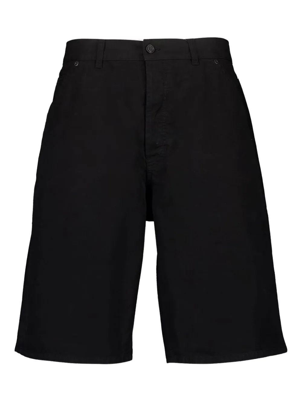 Saint Laurent Denim bermuda shorts Zwart