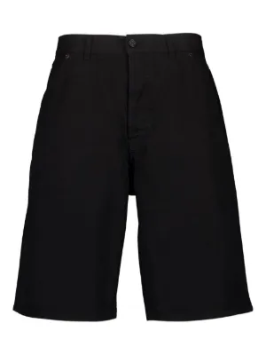 ぶるサンローラン（SAINT LAURENT）刺繍入りショートハーフパンツ Saint Laurent(サンローラン) ハーフ・ショートパンツ(メンズ