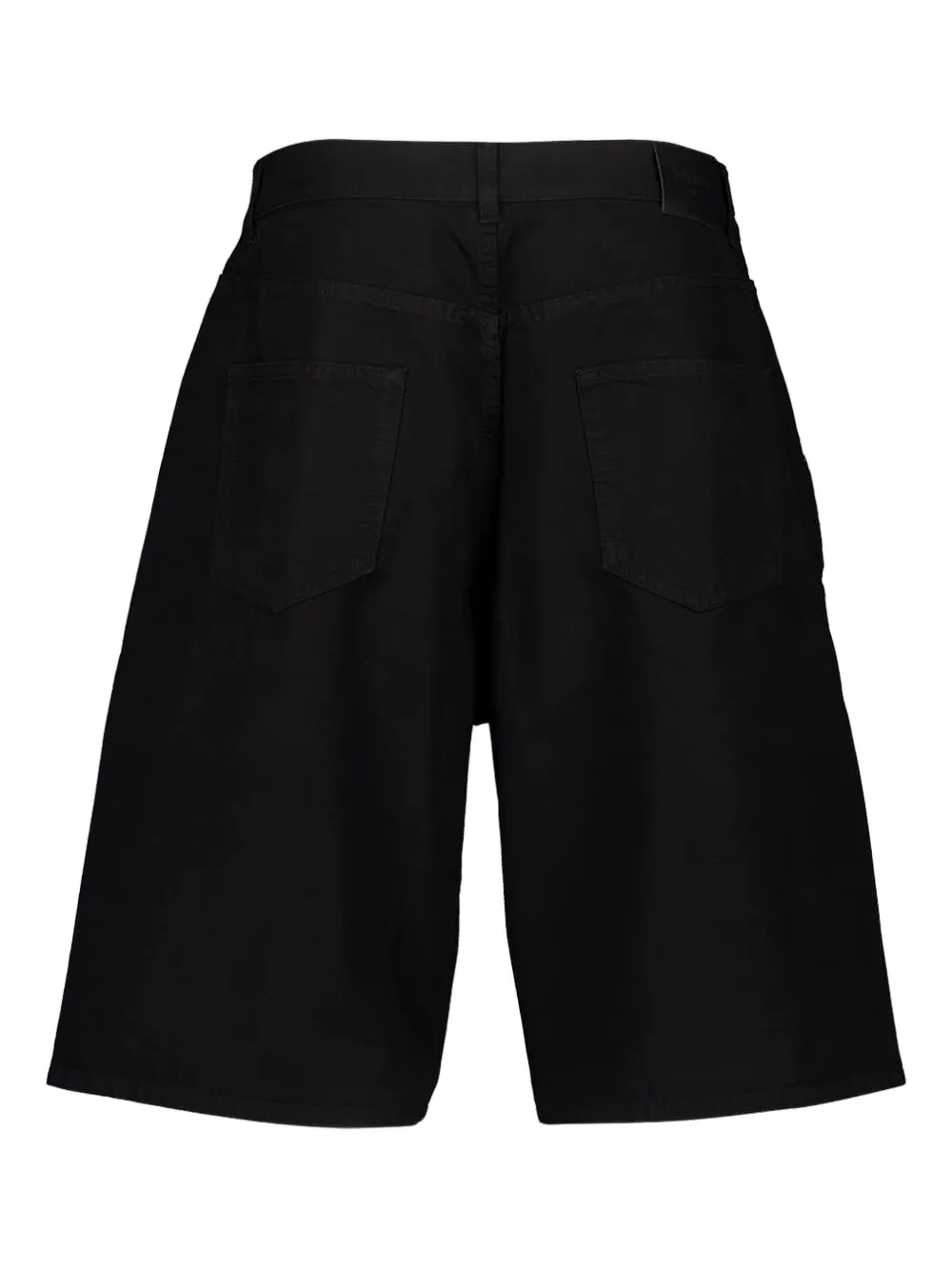 Saint Laurent Denim bermuda shorts - Zwart