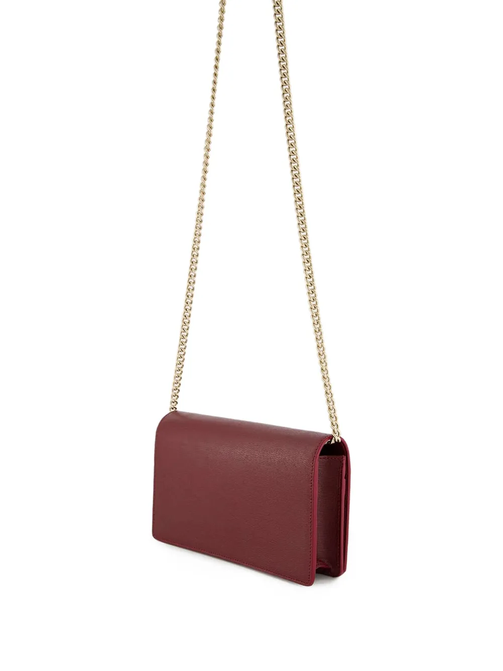 Gucci Ancora portemonnee met ketting Rood
