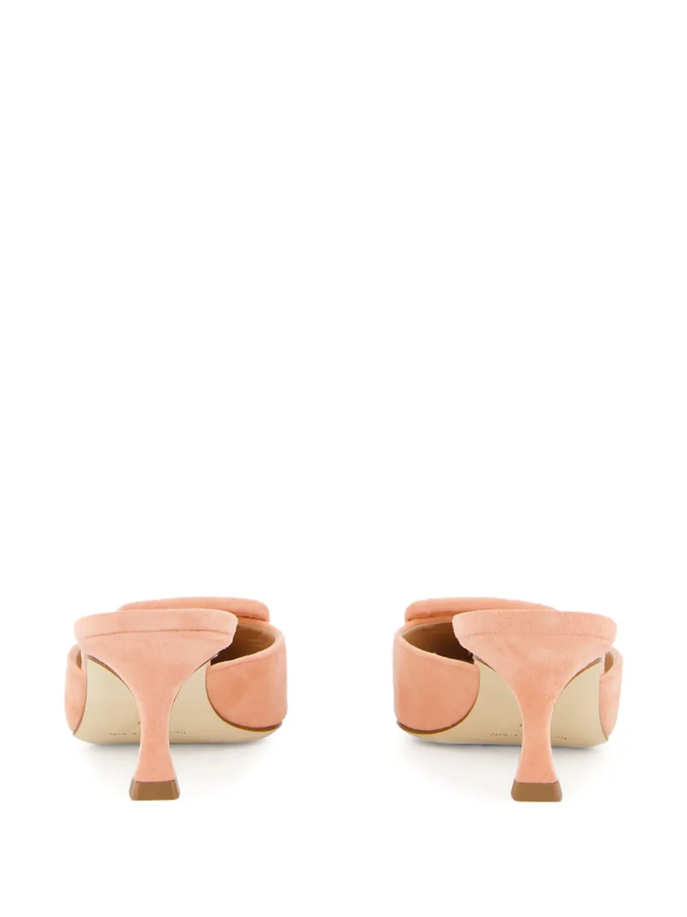 Manolo Blahnik Maysale muiltjes met puntige neus en gesp 0140