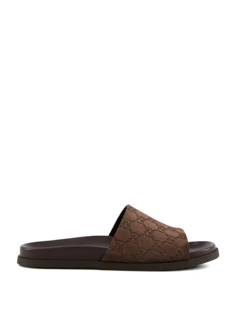 Gucci suede sandals
