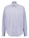 Alexander McQueen stud-embellished shirt - Blue