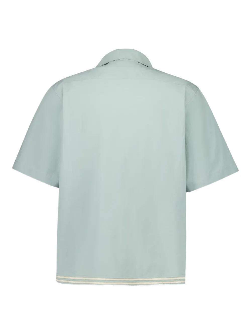 COMMAS Overhemd met gevlochten kraag - Blauw