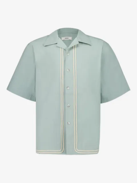 COMMAS braided camp-collar shirt