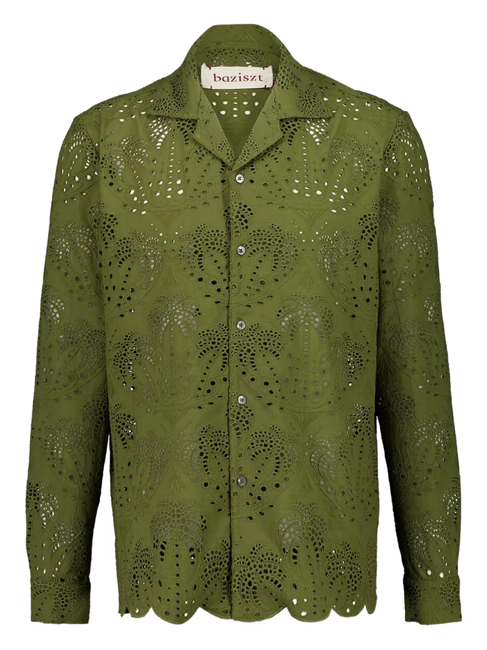 Baziszt camisa Resonance | verde | Image 1