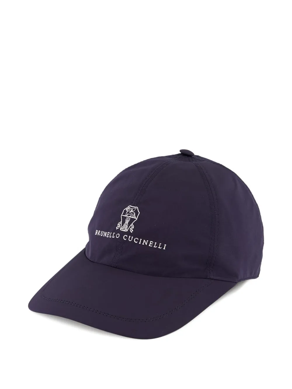logo-print baseball cap