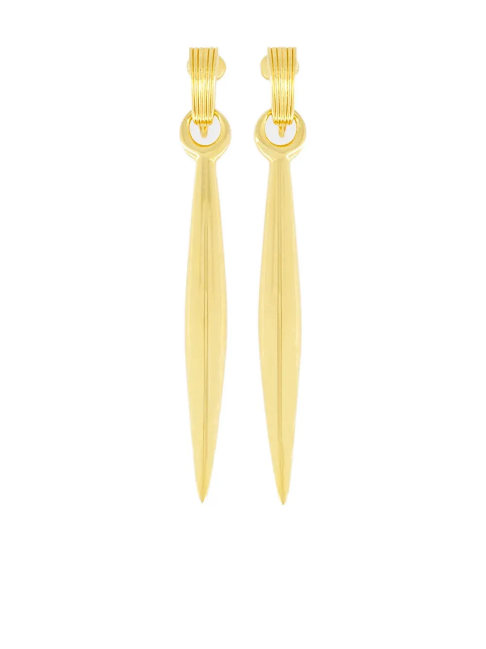 TOM FORD ブラス ピアス - ゴールドトーン TOM FORD ブラス ピアス - ゴールドトーン