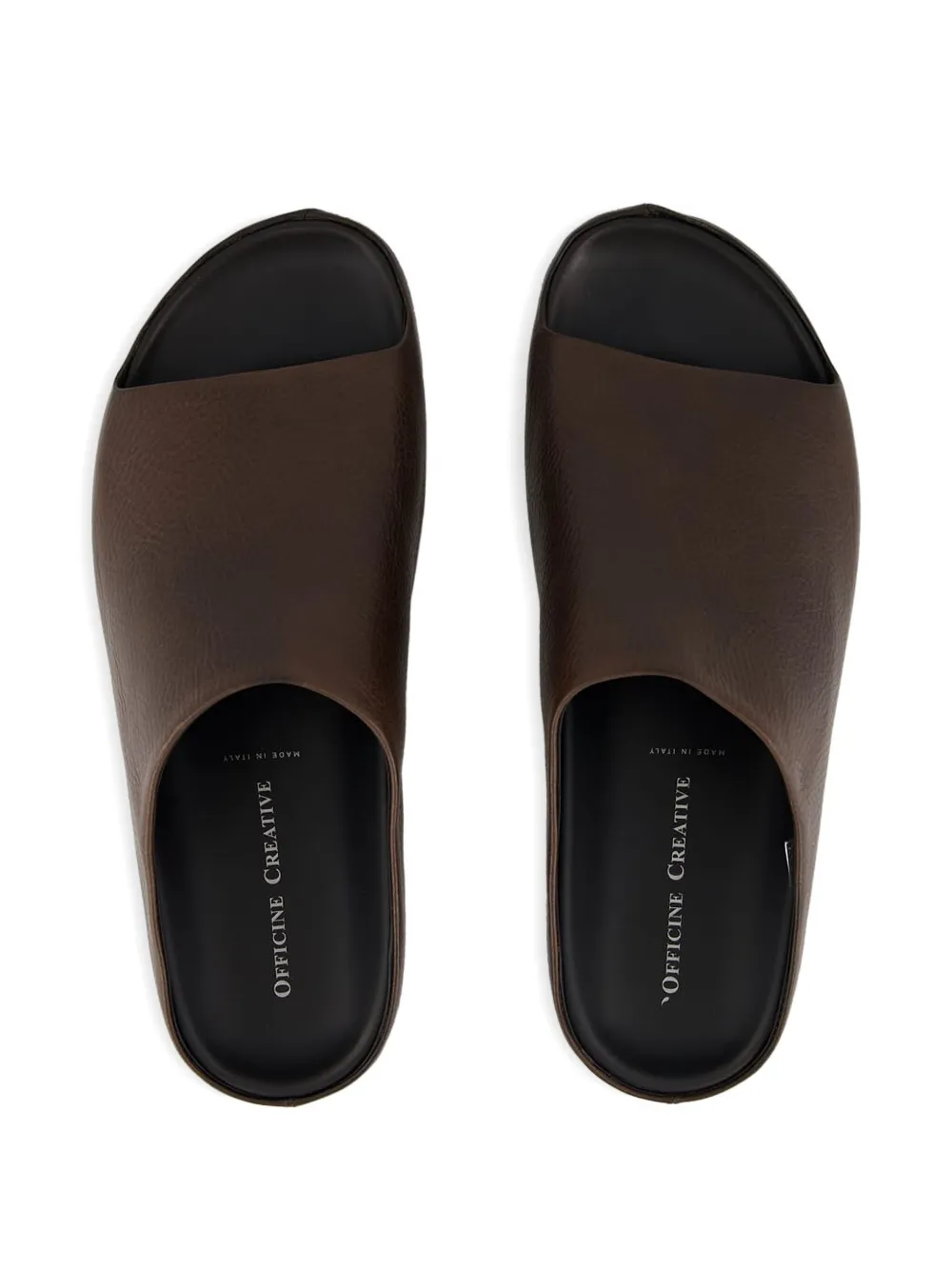 Officine Creative Babouche 002 sandals Brown