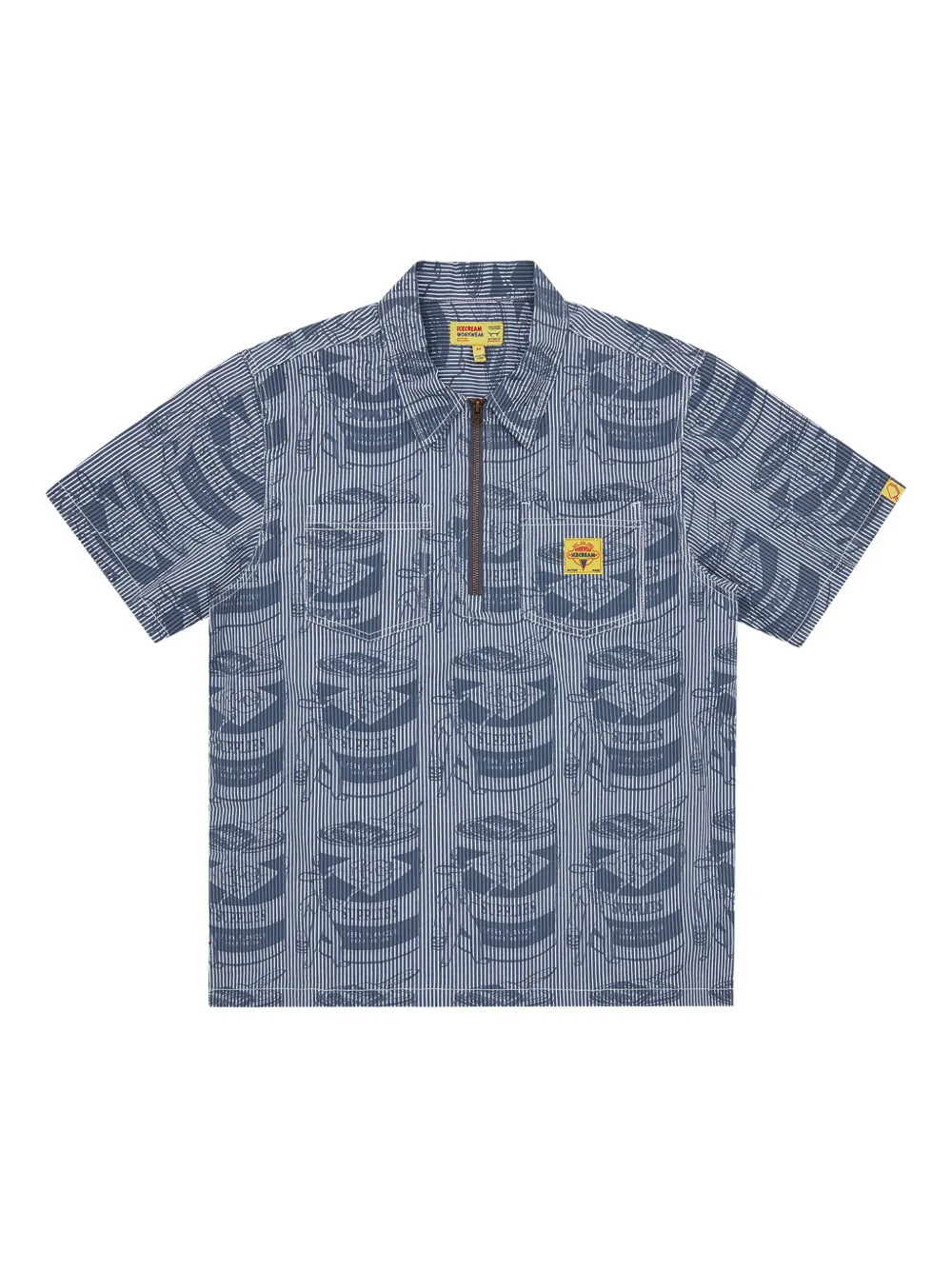 ICECREAM camisa IC Supplies Work | azul | Image 1