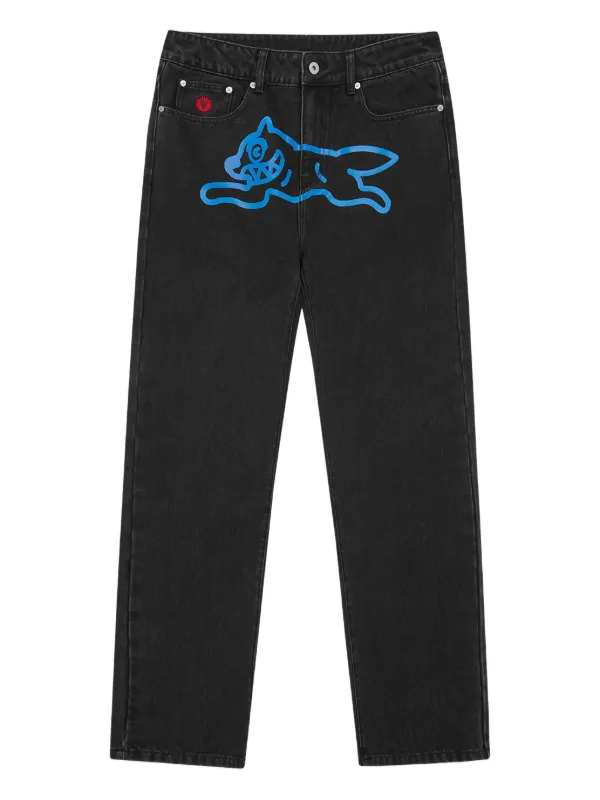 【BBC】icecream running dog ICECREAM Calça Jeans Running Dog | Preto | FARFETCH BR