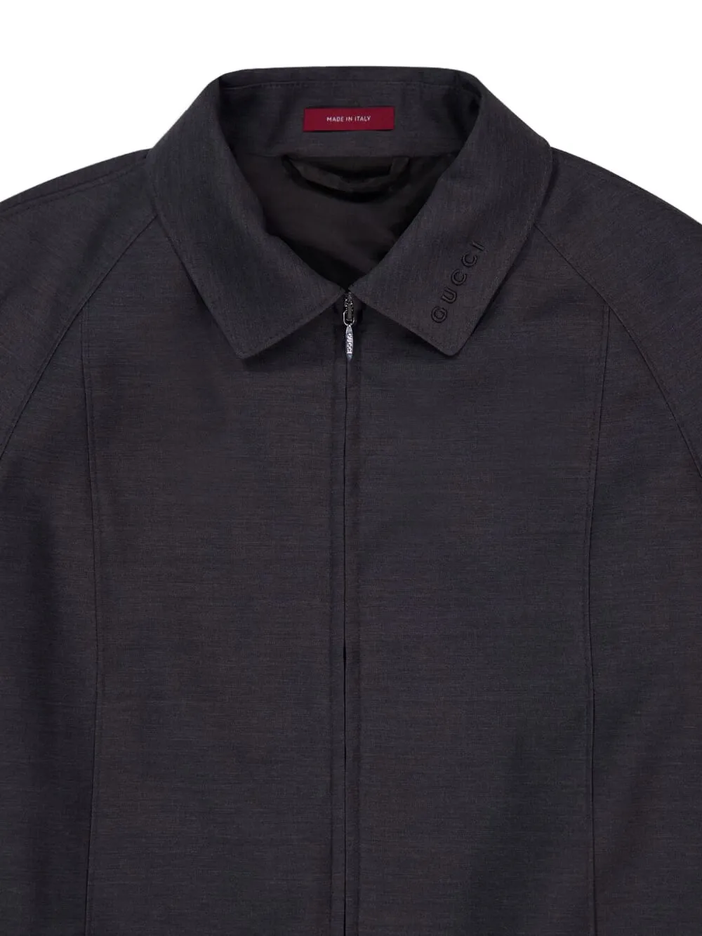 Gucci Wollen bomberjack Grijs