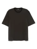 Zegna crew-neck T-shirt - Brown