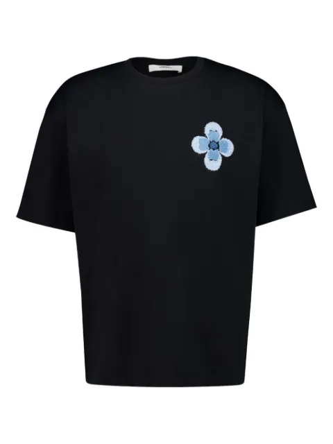 COMMAS floral-embroidered T-shirt