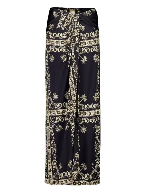 Johanna Ortiz Dream Tiles midi skirt 