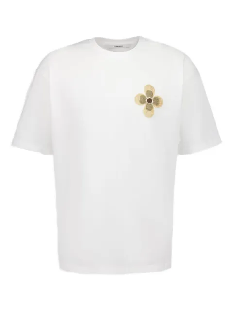 COMMAS floral-embroidered T-shirt