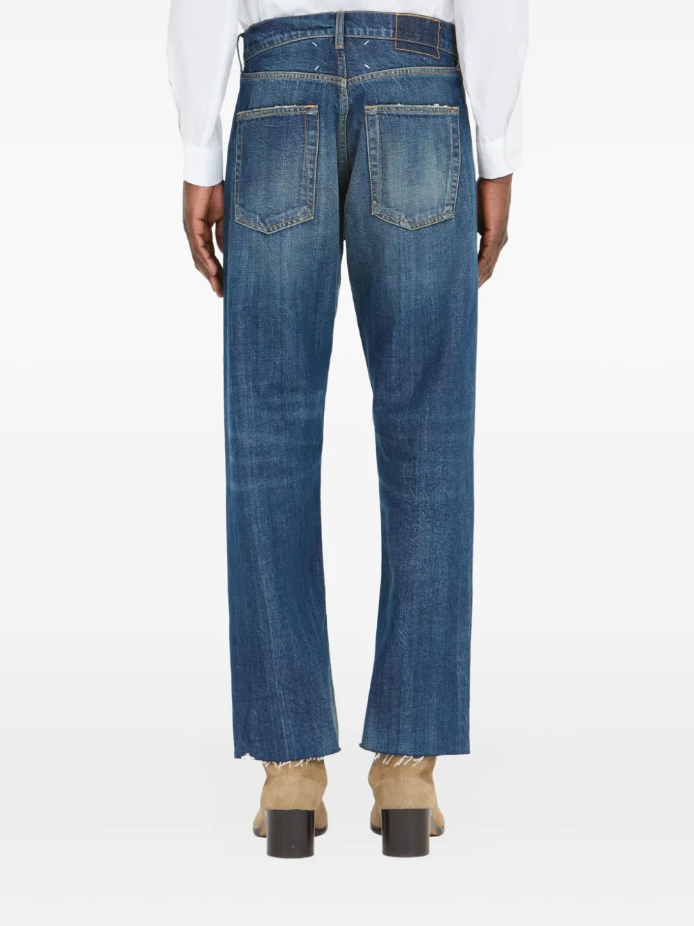 Maison Margiela Straight jeans Bruin