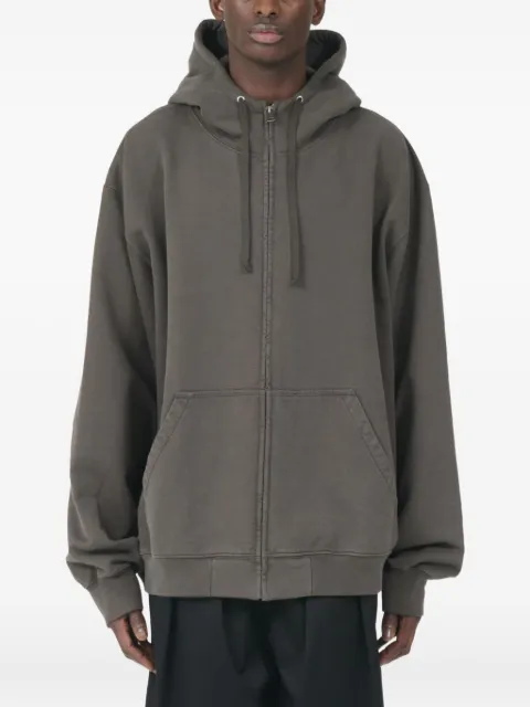 Maison Margiela Numbers-motif hooded jacket