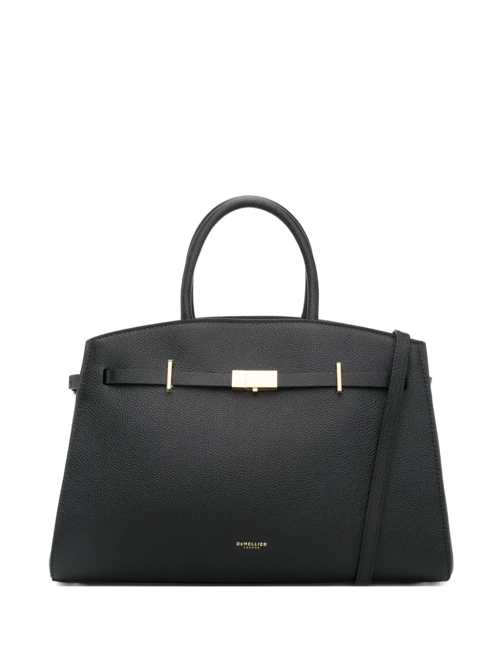 DeMellier Hudson handle clasp bag | Black | Image 1