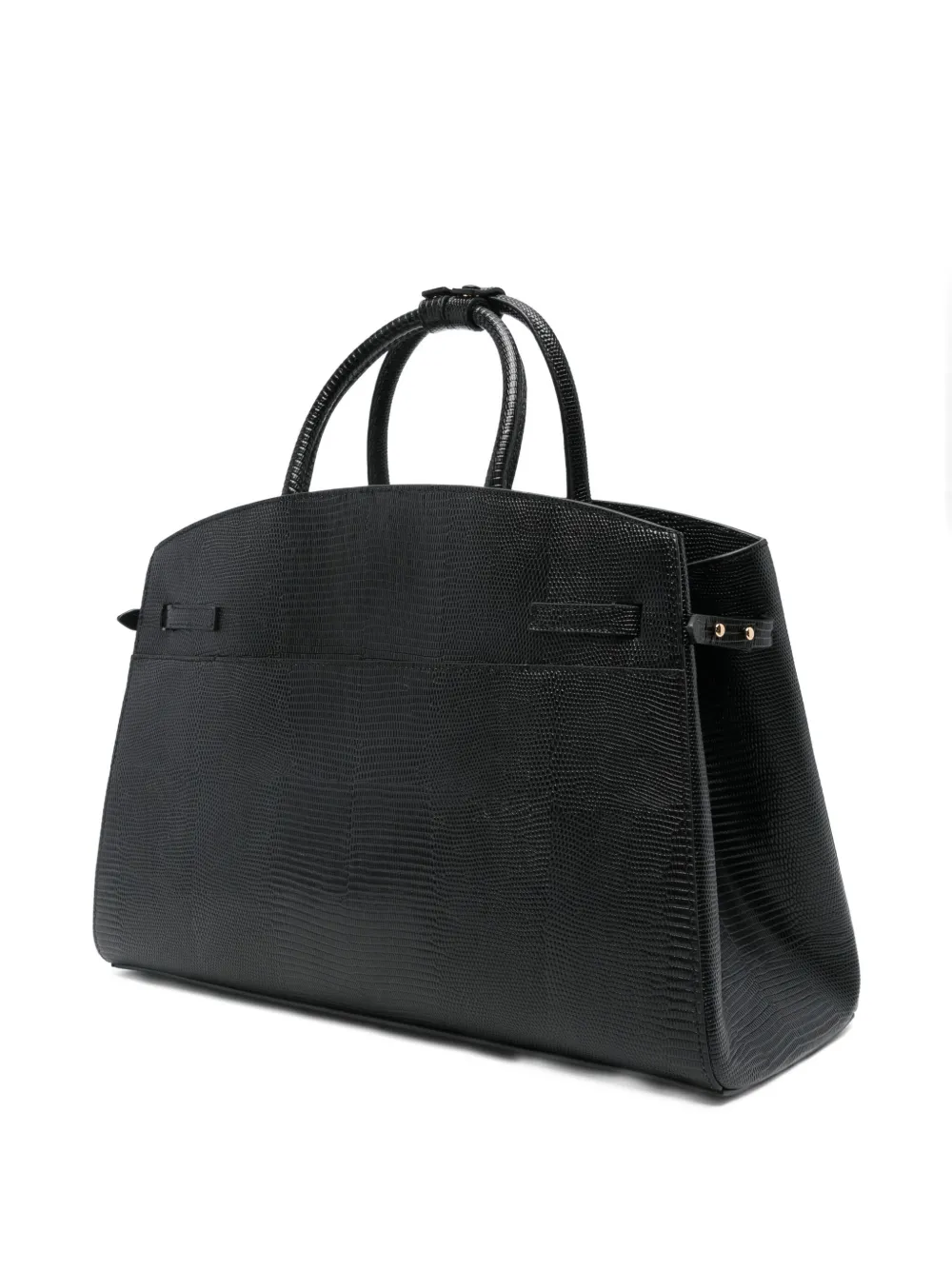 Demellier Tote Bag Hudson Aus Leder In Black