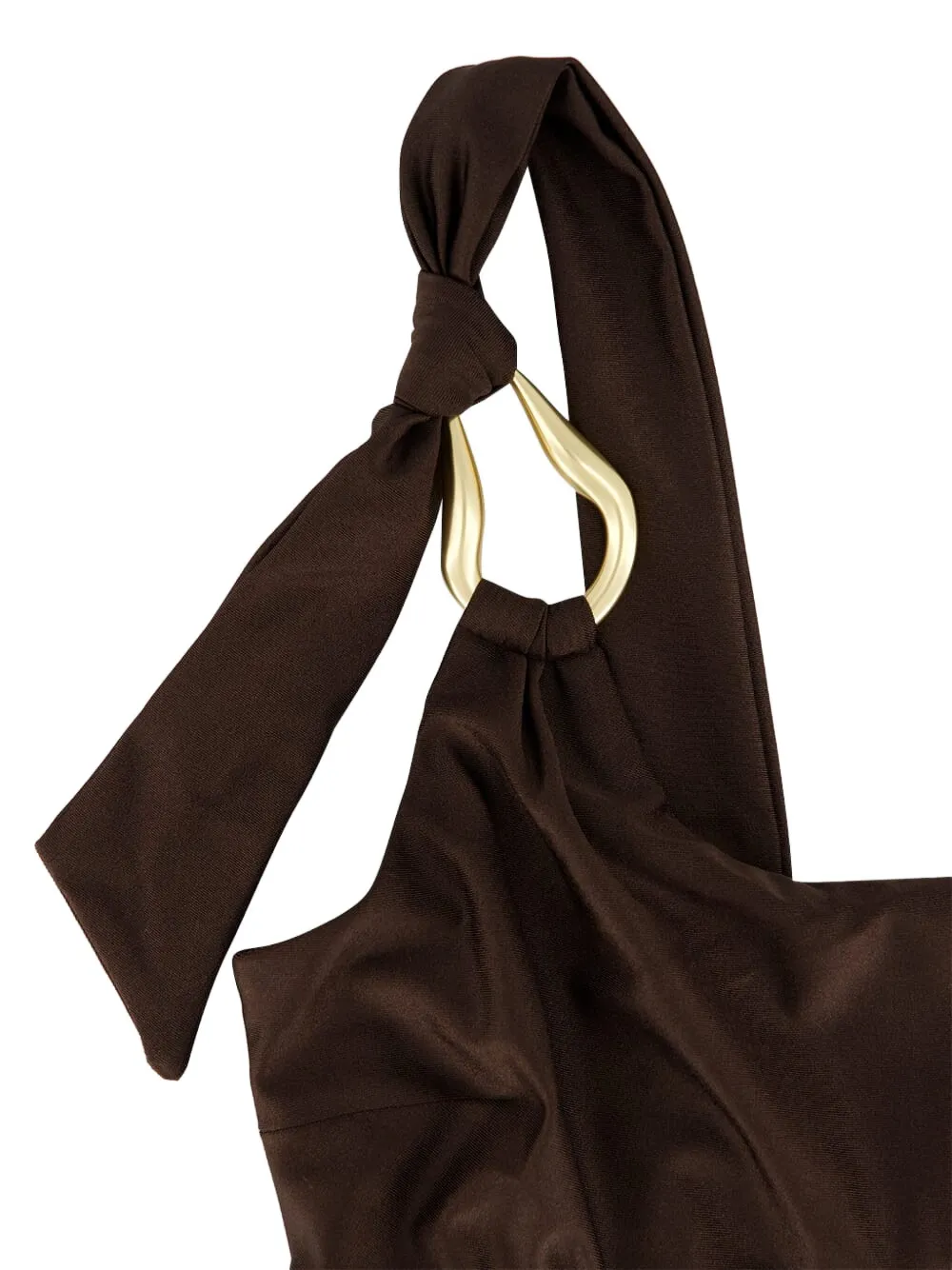 ZIMMERMANN Ascension asymmetrische bikinitop Bruin
