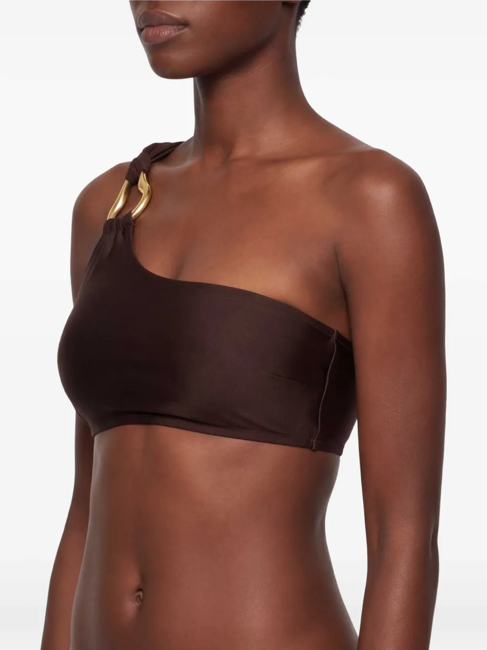 ZIMMERMANN Ascension asymmetrische bikinitop Bruin