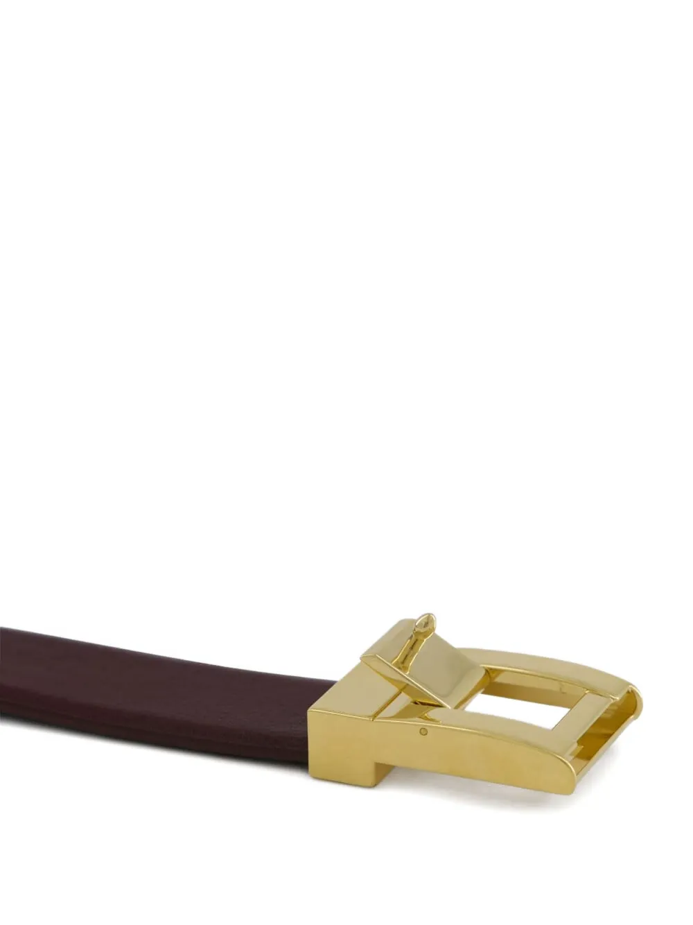 Saint Laurent Slide-buckle Leather Belt