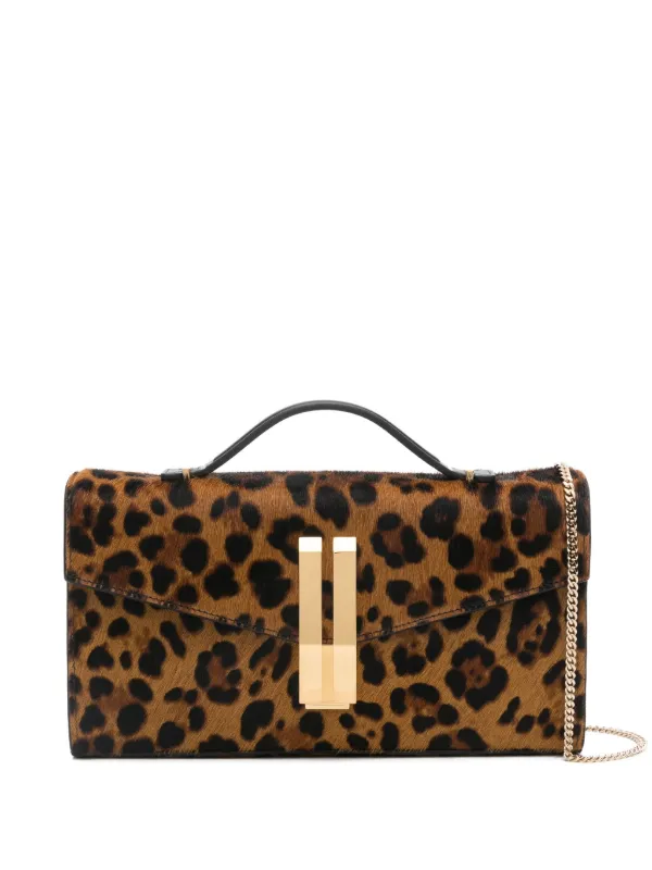 DeMellier Vancouver Leopard Tote Bag Brown FARFETCH PH