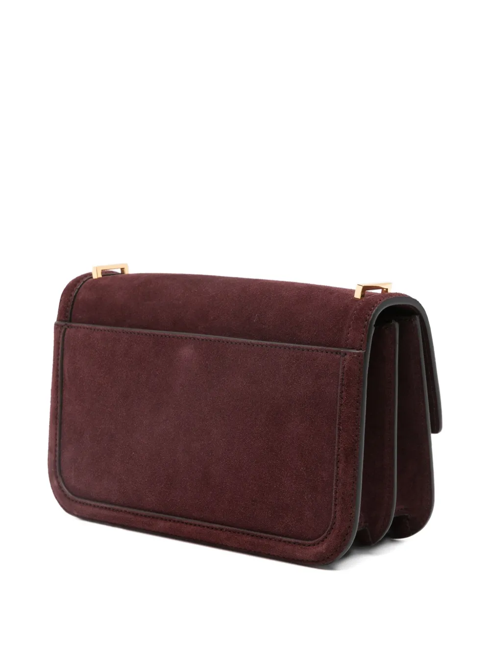 Demellier Womens Burgundy F02 Paris Suede Cross-body Bag In Burgundy