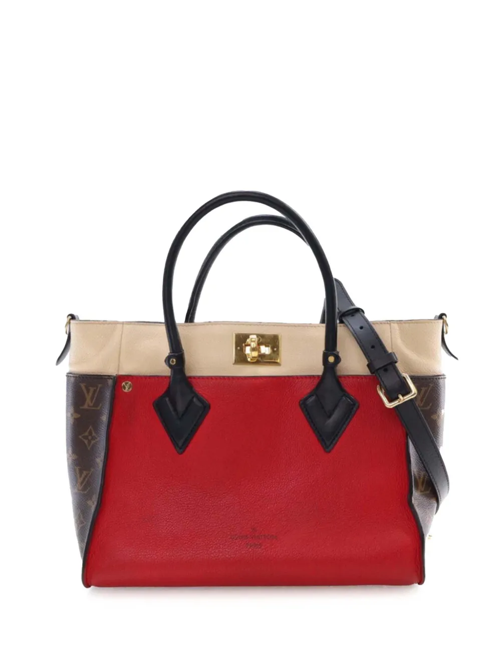 Louis Vuitton Pre-Owned 2019 Monogram On My Side MM satchel - マルチカラー Louis Vuitton Pre-Owned 2019 Monogram On My Side MM satchel - マルチカラー