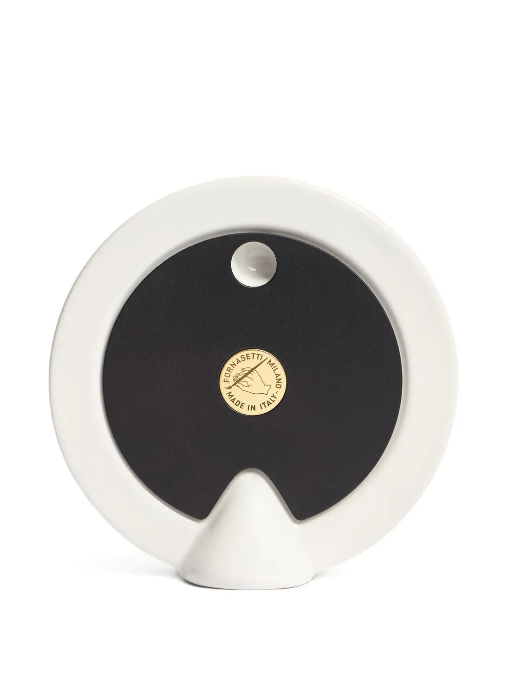 Fornasetti Tafelklok met print - Zwart