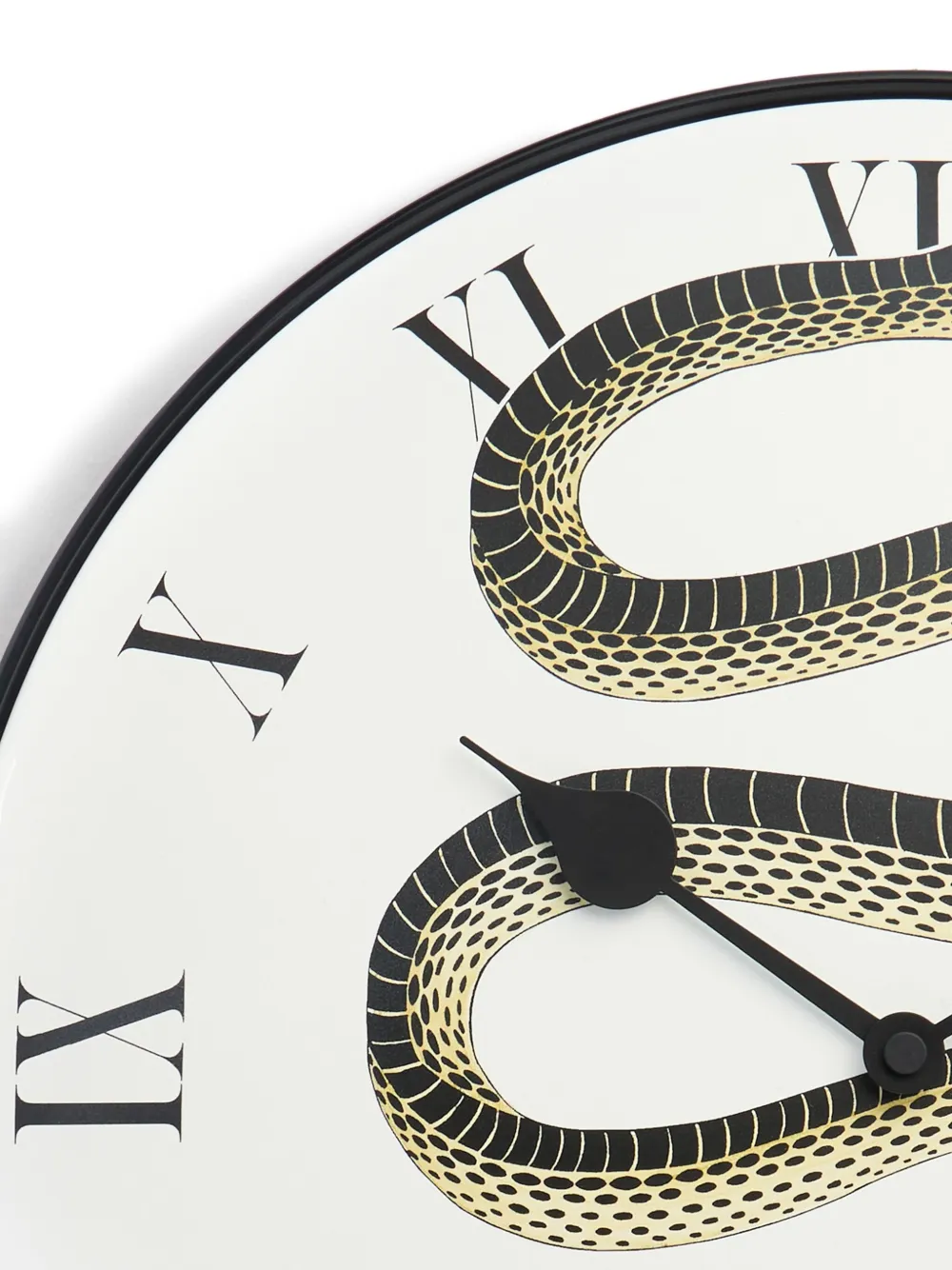 Fornasetti Snake-motif Wall Clock In Multi