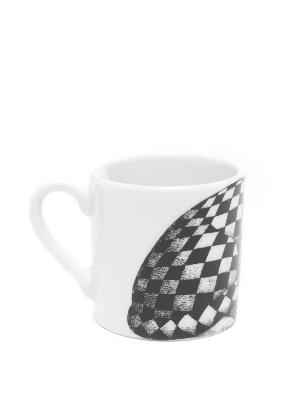 Fornasetti High Fidelity ティーカップ セット | ホワイト | FARFETCH JP