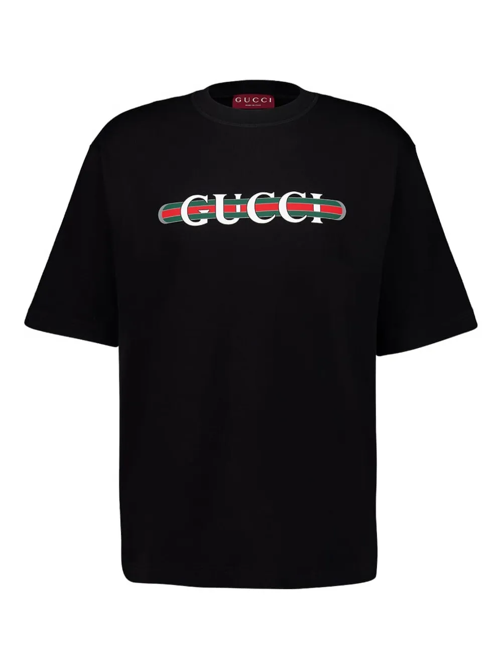 Gucci T-shirt met logoprint Zwart