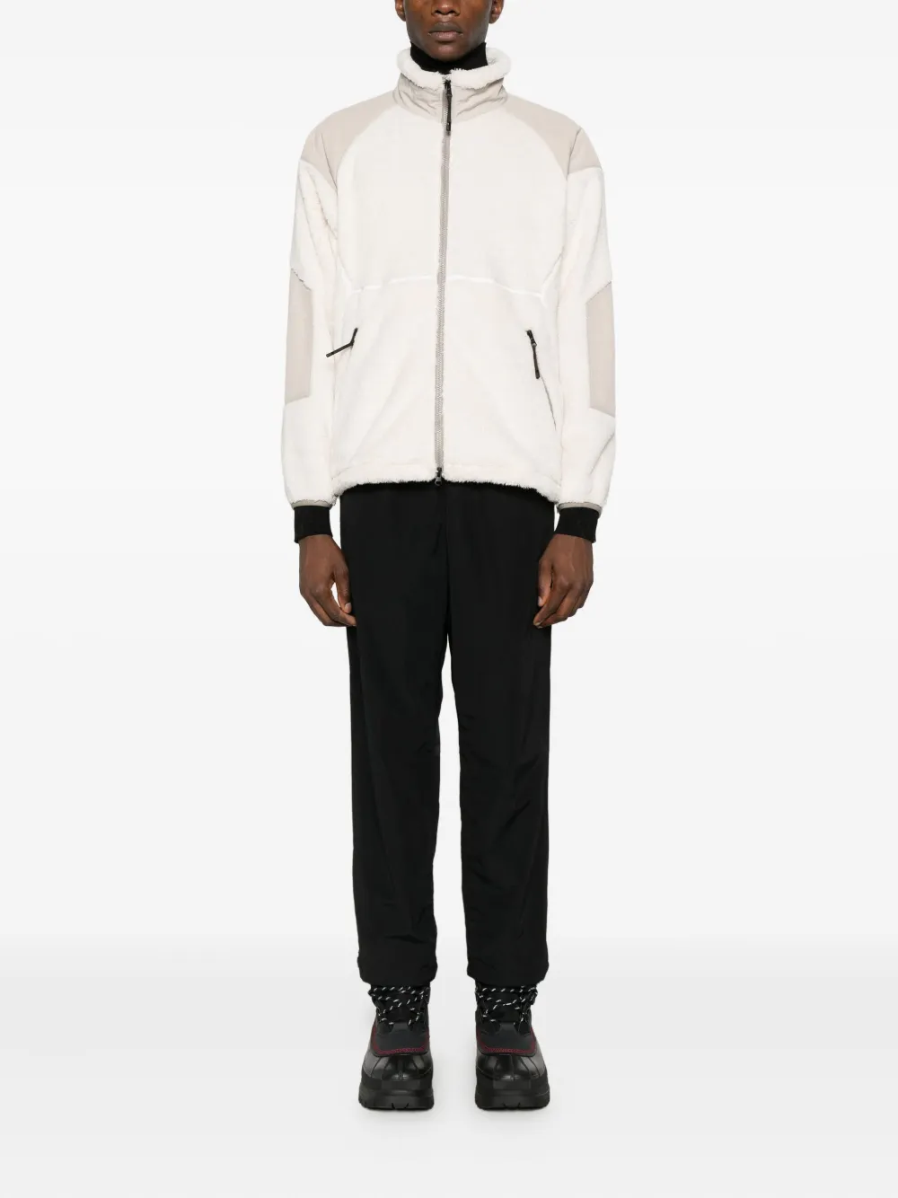 Goldwin belted straight-leg trousers - Zwart