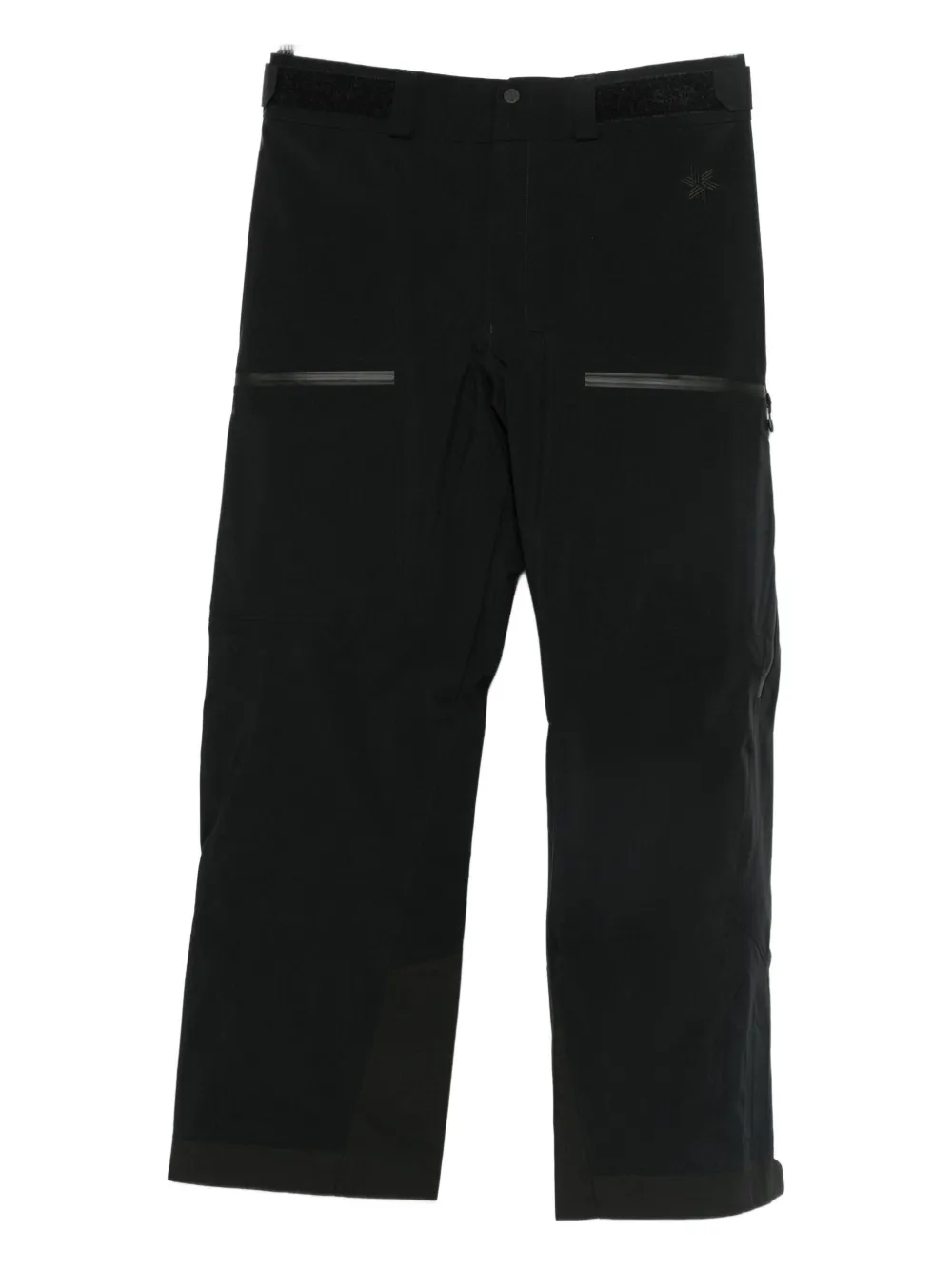 Goldwin zip-detail waterproof ski trousers | Black | Image 1