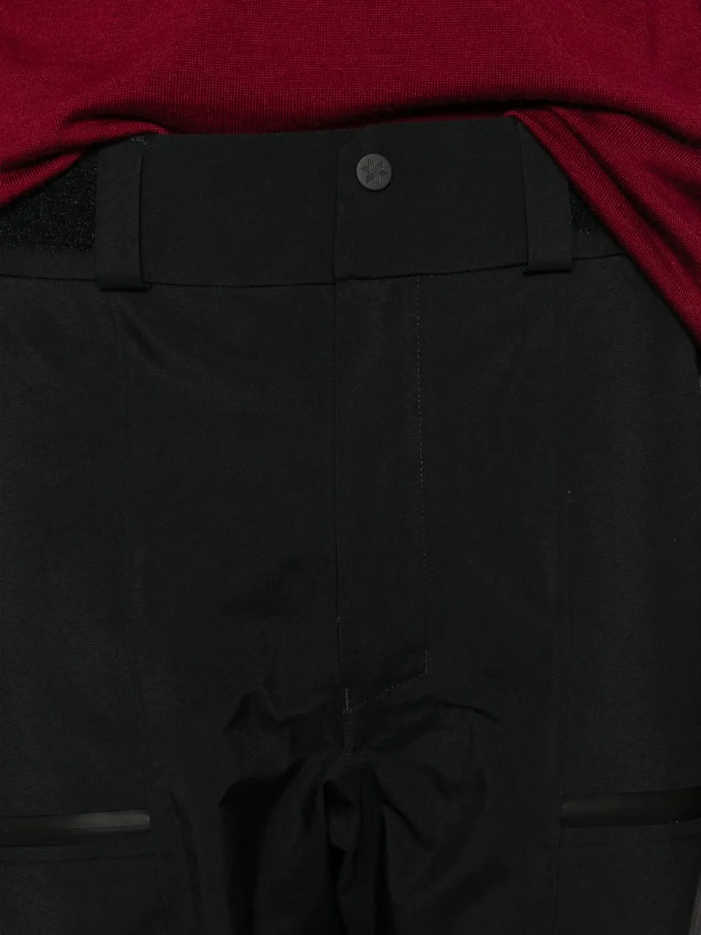 Goldwin Waterproof skibroek met ritsdetail Zwart