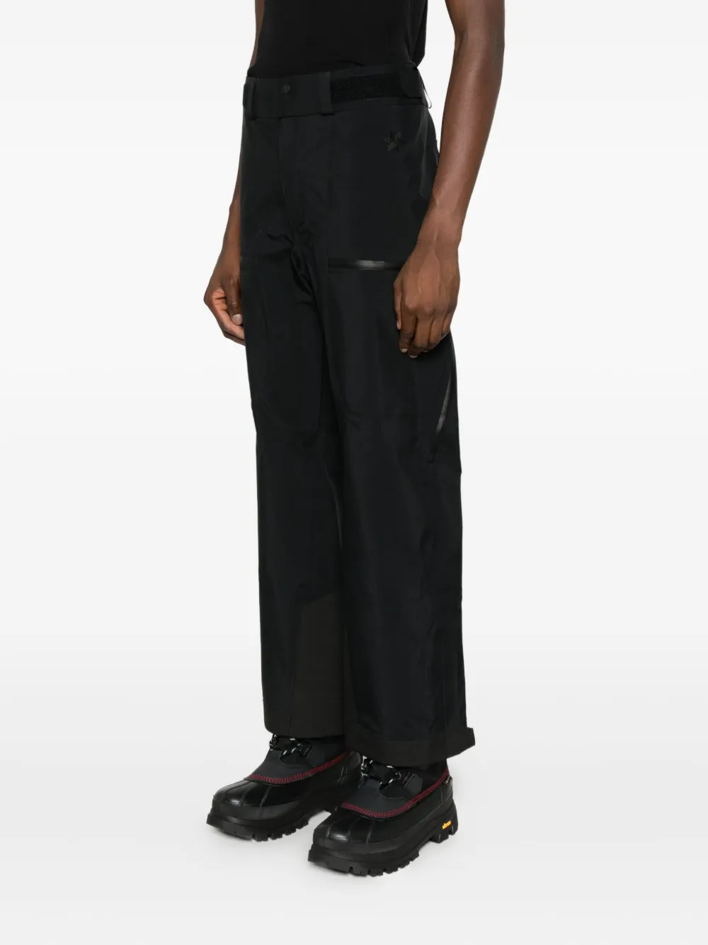 Goldwin Waterproof skibroek met ritsdetail Zwart